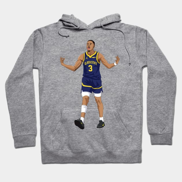 Jordan Poole Hoodie by xavierjfong